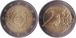 2 Euro 奥地利 镍 