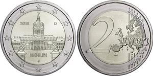 2 Euro 德国 镍 