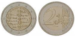 2 Euro 奥地利 镍/銅 