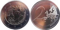 2 Euro 奥地利 镍/銅 