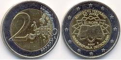 2 Euro 德国 镍/銅 