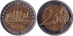 2 Euro 德国 镍/銅 