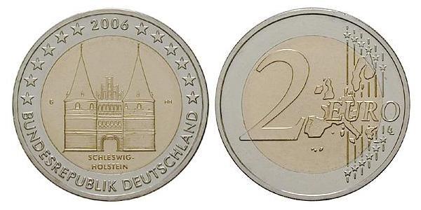 2 Euro 德国 銅/镍 