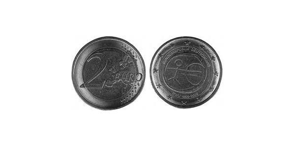 2 Euro 德国 銅/镍 