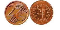 2 Eurocent Portuguese Republic (1975 - ) Steel/Copper 