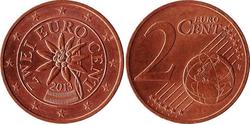 2 Eurocent 奥地利 銅 