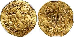 2 Excelente España Oro Ferdinand II of Aragon / Isabella I of Castile (1451-1504)