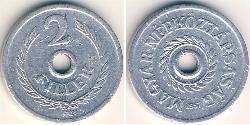 2 Filler Hongrie (1989 - ) Aluminium 
