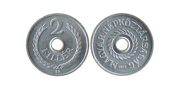 2 Filler Hungary (1989 - ) Aluminium 