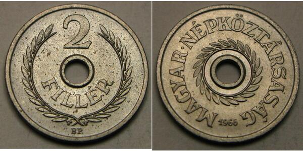 2 Filler Hungary (1989 - ) Aluminium 