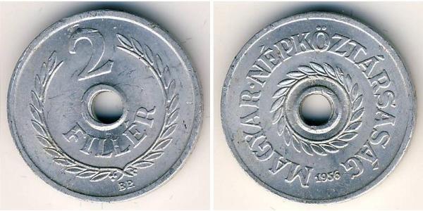 2 Filler Hungary (1989 - ) Aluminium 