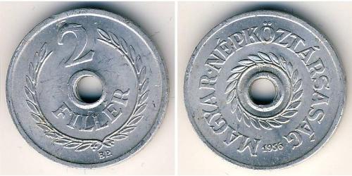 2 Filler Ungarn (1989 - ) Aluminium 