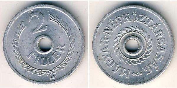 2 Filler Ungarn (1989 - ) Aluminium 