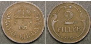 2 Filler Ungarn (1989 - ) Bronze 