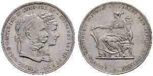 2 Florin / 2 Gulden Royaume de Hongrie (1000-1918) / Empire d