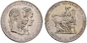 2 Florin / 2 Gulden Royaume de Hongrie (1000-1918) / Empire d