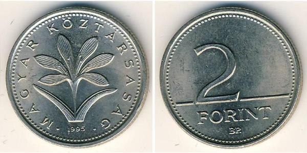 2 Forint 匈牙利人民共和国 (1949 - 1989) 銅/镍 