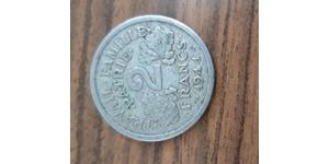 2 Franc Vichy France (1940-1944) Alluminio 