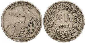 2 Franc Suisse Argent 