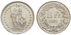 2 Franc Suisse Argent 