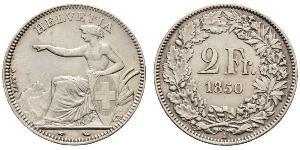 2 Franc Suisse Argent 