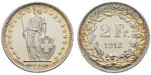 2 Franc Suisse Argent 