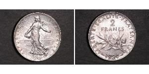 2 Franc Troisième République (1870-1940)  Argent 