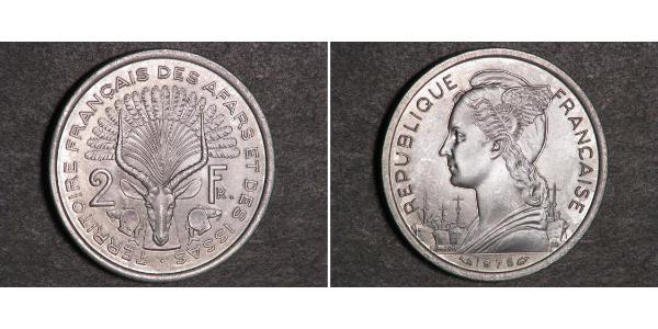 2 Franc Francia Argento 