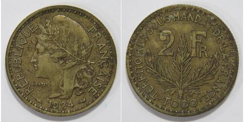 2 Franc Togo Bronze 