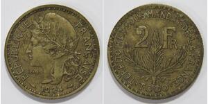2 Franc Togo Bronzo 