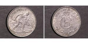 2 Franc Luxembourg Silver 