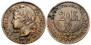 2 Franc France / French Third Republic (1870-1940)   