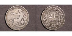 2 Franc 瑞士 銀 