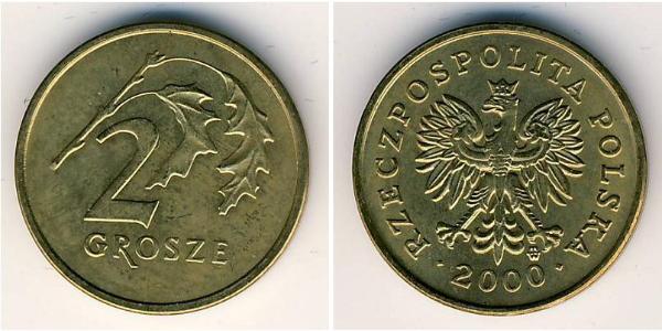 2 Grosh Third Polish Republic (1991 - ) Messing 
