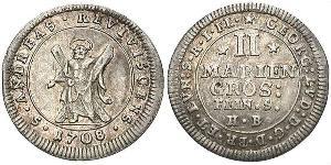2 Grosh Deutschland Silber 
