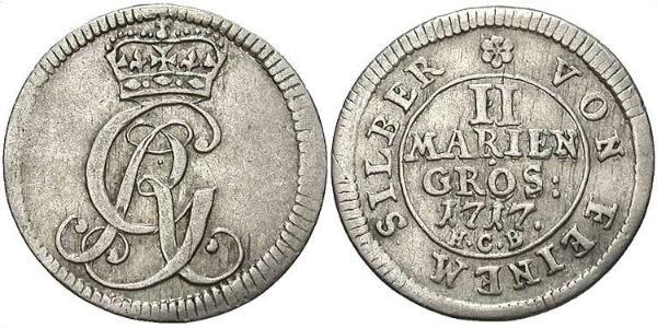 2 Grosh Germany Silver 