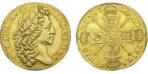 2 Guinea Kingdom of England (927-1649,1660-1707) Gold William III (1650-1702)