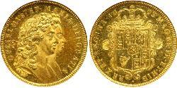 2 Guinea Königreich England (927-1649,1660-1707) Gold Wilhelm III (1650-1702)