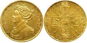 2 Guinea Königreich Großbritannien (1707-1801) Gold Anne (Großbritannien)(1665-1714)