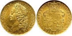 2 Guinea 大不列顛王國 (1707 - 1800) 金 乔治二世 (大不列颠) (1683 - 1760)