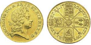2 Guinea 大不列顛王國 (1707 - 1800) 金 乔治一世 (大不列颠) (1660 - 1727)