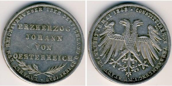 2 Gulden  Argent 