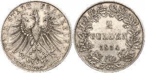 2 Gulden null Plata 