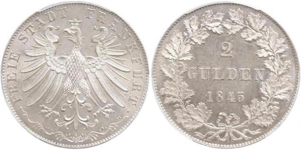 2 Gulden null Plata 