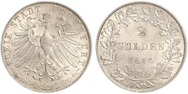 2 Gulden null Plata 