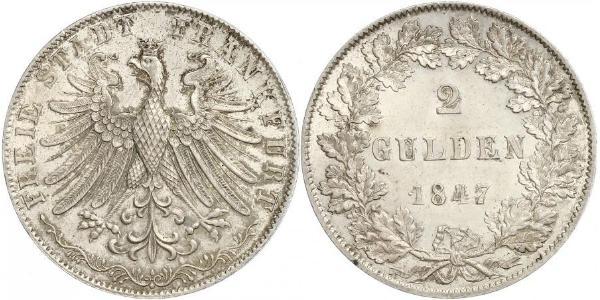 2 Gulden null Plata 