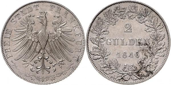 2 Gulden null Plata 