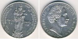 2 Gulden  Silber 