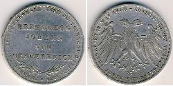 2 Gulden  銀 