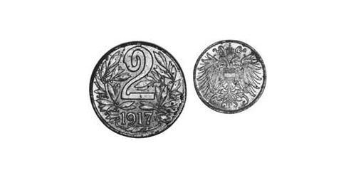 2 Heller Autriche-Hongrie (1867-1918) Iron 